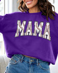 Baseball Mama Oversized Graphic Fleece Sweatshirts