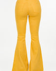 GJG Denim Bell Bottom Jean in Mustard - Inseam 32"