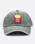 Iconic French Fries Crystal Patch Canvas Cap