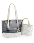 MKF Collection Tayla 2 PC Tote & Mini Bag by Mia K