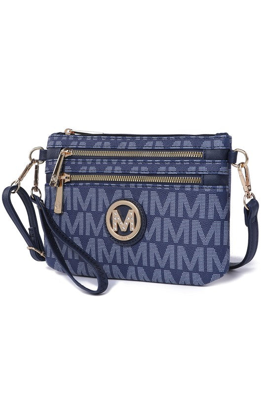 MKF Geneve Signature Crossbody &amp; Wristlet by Mia K