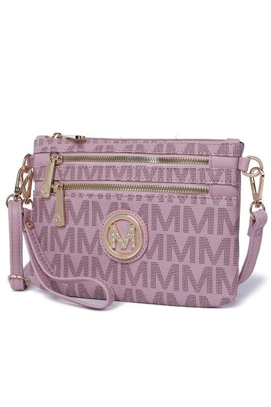 MKF Geneve Signature Crossbody &amp; Wristlet by Mia K