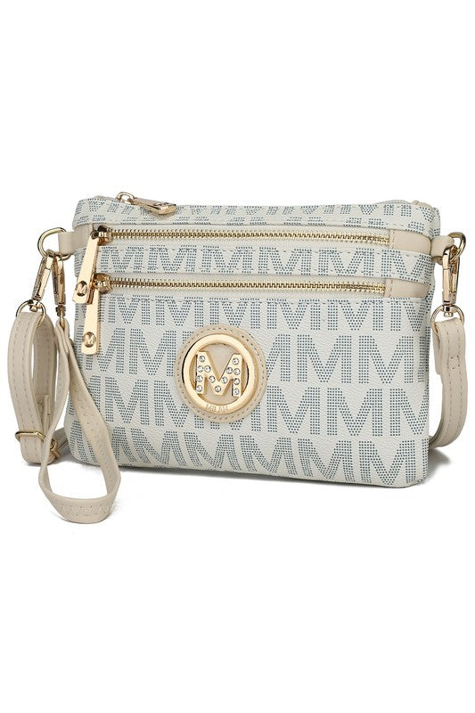 MKF Geneve Signature Crossbody &amp; Wristlet by Mia K