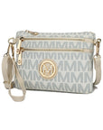 MKF Geneve Signature Crossbody & Wristlet by Mia K