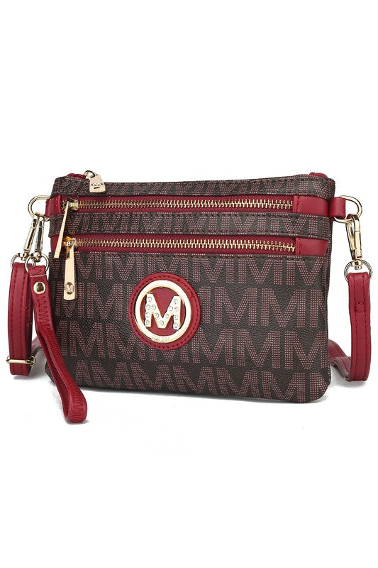 MKF Geneve Signature Crossbody &amp; Wristlet by Mia K