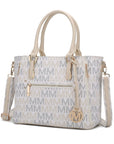 MKF Collection Siena M Signature Handbag by Mia K