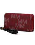 MKF Hofstra M Signature Wallet Wristlet by Mia K