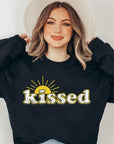 Sun Kissed Oversized Graphic Fleece Sweatshirts