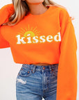 Sun Kissed Oversized Graphic Fleece Sweatshirts