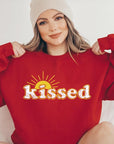 Sun Kissed Oversized Graphic Fleece Sweatshirts