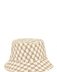 GC Pattern Print Bucket Hat