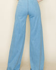 O2 Denim Wide Leg Denim Pants