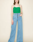 O2 Denim Wide Leg Denim Pants