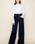 O2 Denim Wide Leg Denim Pants