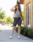 Julia Rose Maverick Camo Biker Shorts