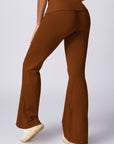 High-waisted Hip-lifting Flared Casual Sport Pants