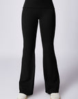 High-waisted Hip-lifting Flared Casual Sport Pants