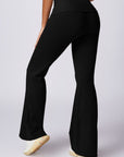 High-waisted Hip-lifting Flared Casual Sport Pants