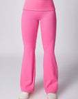 High-waisted Hip-lifting Flared Casual Sport Pants