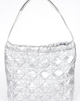 Quilted Bubble Nylon Tote