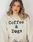 Coffee & Dogs Sweatshirt