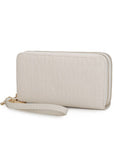 MKF Lisbette Embossed M Signature Wallet by Mia K