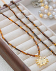 Tiger's-eye Gemstone Necklace