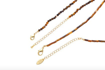 Tiger&#39;s-eye Gemstone Necklace