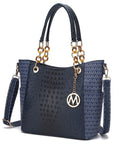 MKF Collection Miriam Signature Tote Bag by Mia K