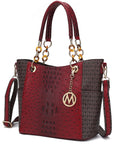 MKF Collection Miriam Signature Tote Bag by Mia K