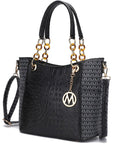 MKF Collection Miriam Signature Tote Bag by Mia K