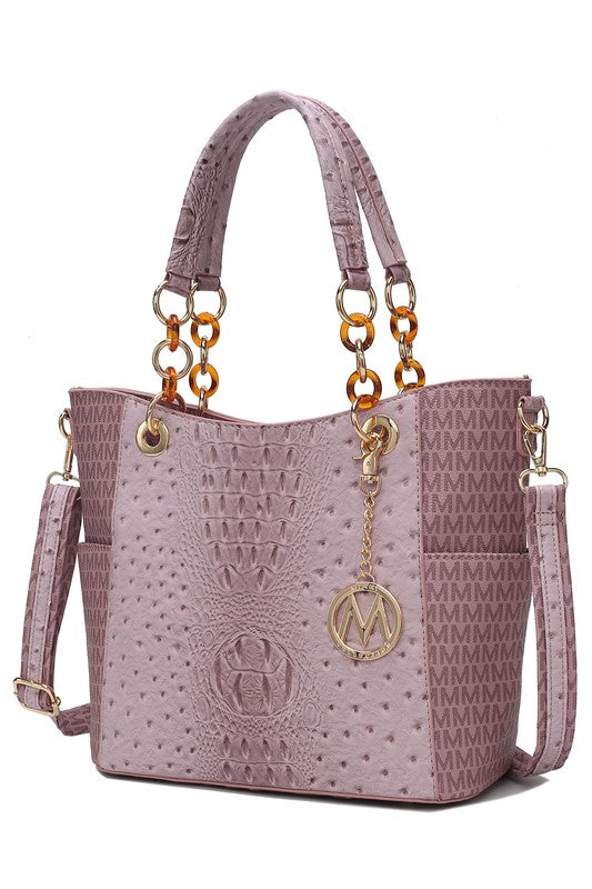 MKF Collection Miriam Signature Tote Bag by Mia K