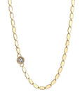 Multicolor Zircon Chain Necklace