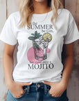 Vintage Summer Beach, Summer Graphic Tee