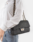 Faux Straw Fashion Shoulder Bag