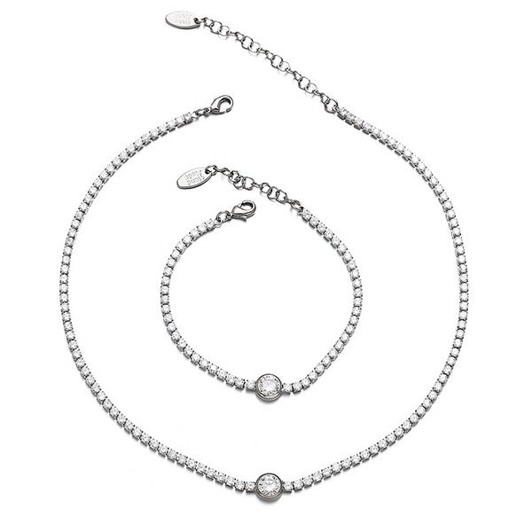 Tennis Zircon Necklace