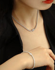 Tennis Zircon Necklace