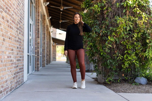 Julia Rose |The Houndstooth Leggings