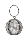 Metal Cage Ball Shape Clutch