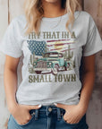 Try That in a Small Town Western Graphic Tee