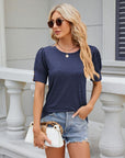 Women's Casual Short Sleeve T-Shirts Crew Neck