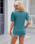 Women's Casual Short Sleeve T-Shirts Crew Neck