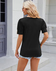 Women's Casual Short Sleeve T-Shirts Crew Neck