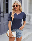 Women's Casual Short Sleeve T-Shirts Crew Neck