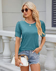 Women's Casual Short Sleeve T-Shirts Crew Neck