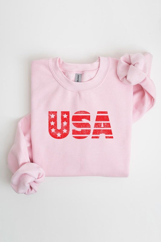 USA Graphic Fleece Sweatshirts