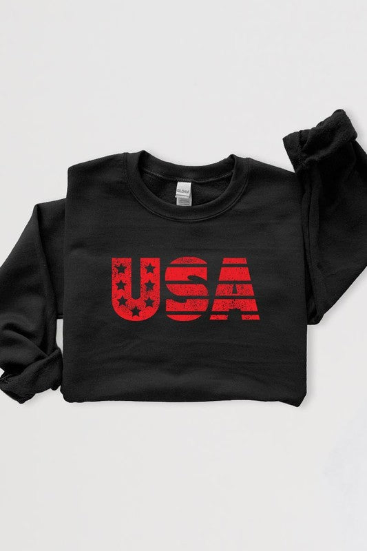 USA Graphic Fleece Sweatshirts