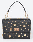 Mix Studs Convertible Top Handle Swing Bag