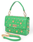 Mix Studs Convertible Top Handle Swing Bag