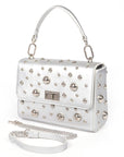 Mix Studs Convertible Top Handle Swing Bag